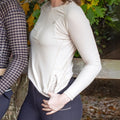 Darby Waffle Pocket Top - Stone (Previous Logo)